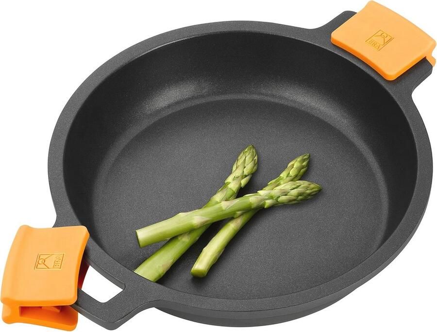 Efficiënte braadpan met antiaanbaklaag 24 cm voor alle warmtebronnen