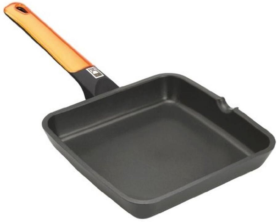 Efficiënte Grillpan van Gegoten Aluminium 22 cm