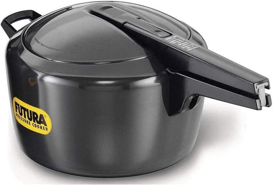 Efficiënte Snelkookpan 5 Liter Hard Geanodiseerd Zwart