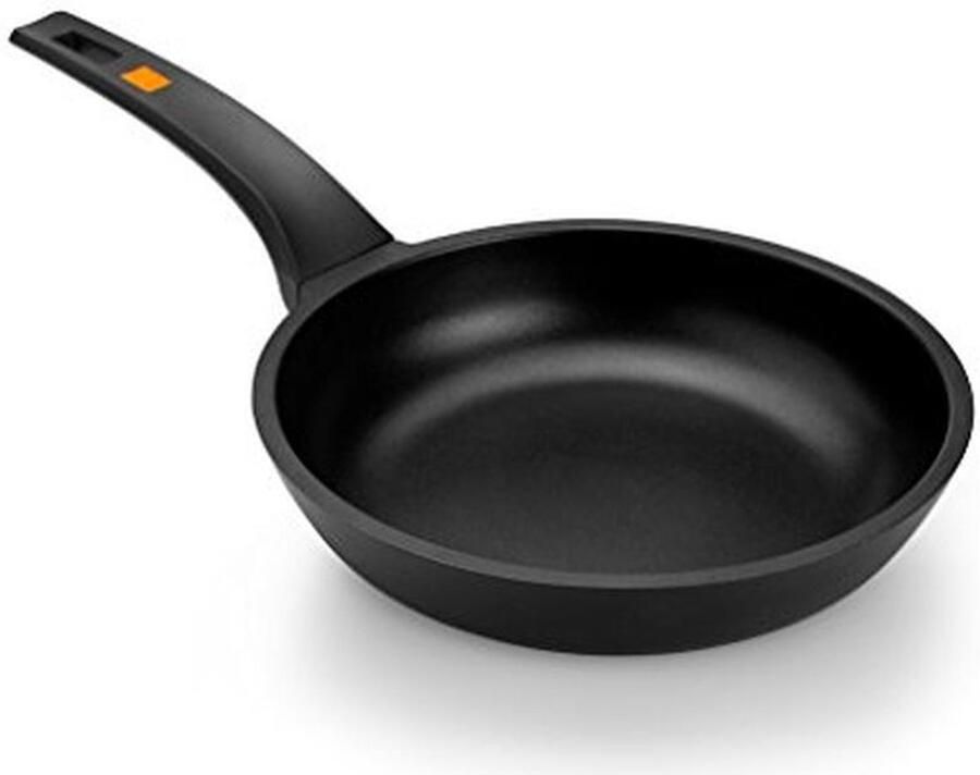 Efficiënte Zwarte Braadpan 26 cm Duurzaam Koken