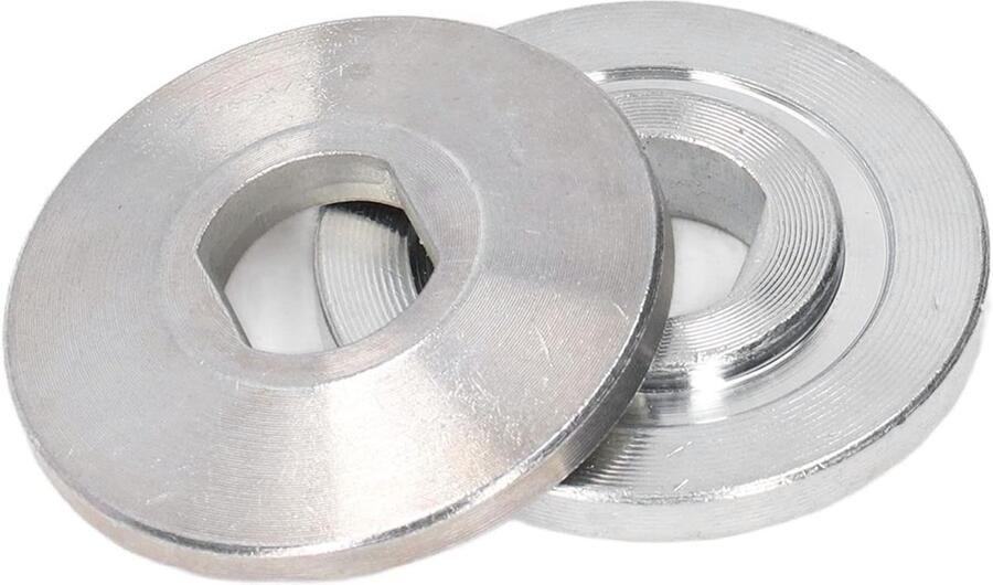 Dailygoody Snijmachine Drukplaat Hardmetaal Set van 2 Gecementeerde Carbide Geschikt voor Aluminium 10in Verstekzaag