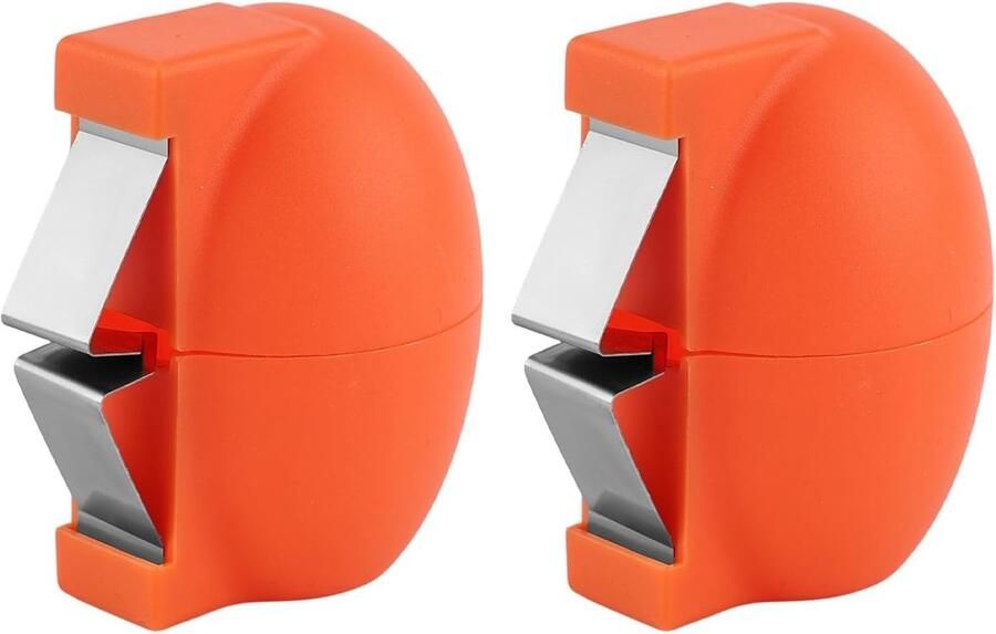 Ei Opener Ei Cracker Koken Bakken Ergonomisch Ontwerp 2 Stuks Oranje