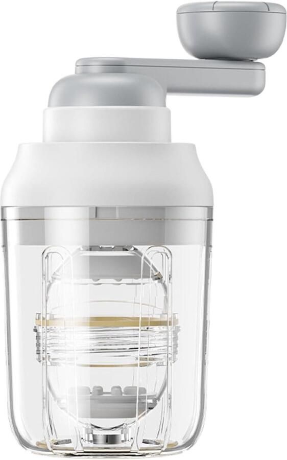 Ei Scrambler Shaker Gouden Ei Maker Eieren Mengen Zachte Rubberen Voering 24 cm Lengte Wit
