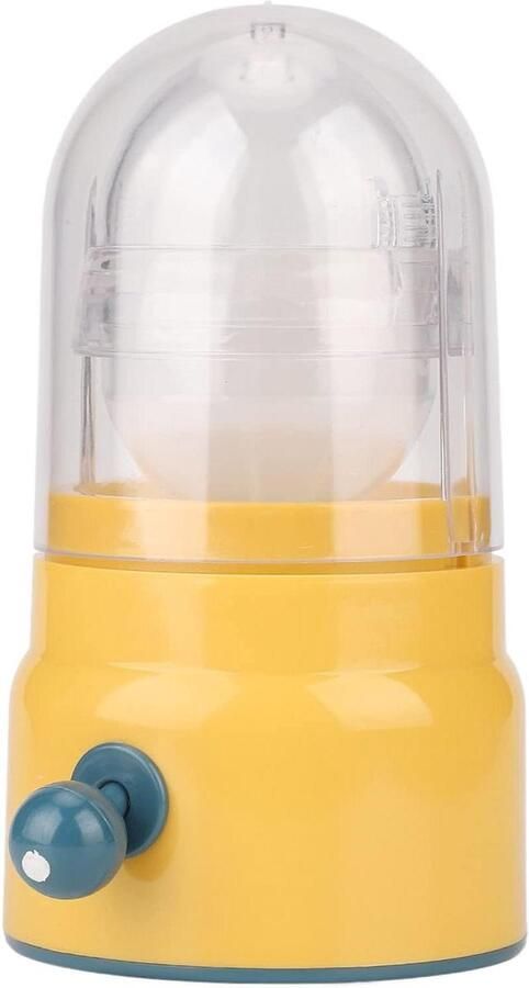 Ei Shaker Gouden Ei Maker Eieren Mixen Zachte Siliconen Pad 15.5 x 8 cm Geel