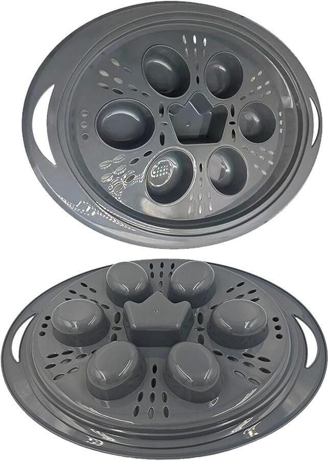 Ei Stroper Inzetstuk Kookgadget Ontbijt Bereiden 7 Kopjes Tegelijk 27.5x38.1cm