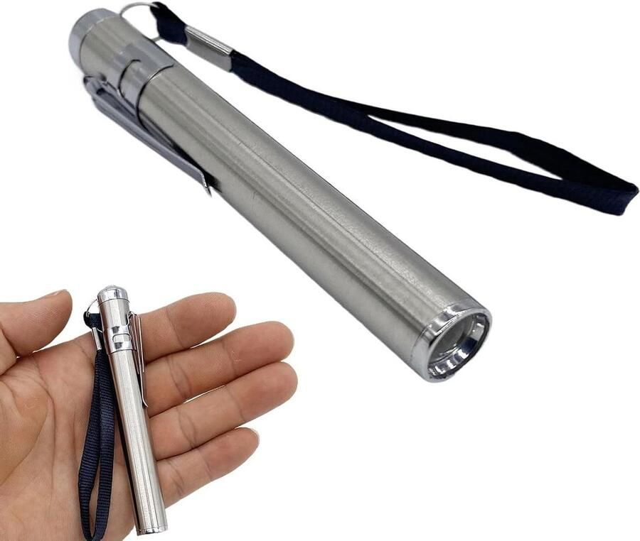 Eier Candelaar Licht Tester Vruchtbaarheid Controleren Zachte Verlichting Compact Formaat Zilverkleurig