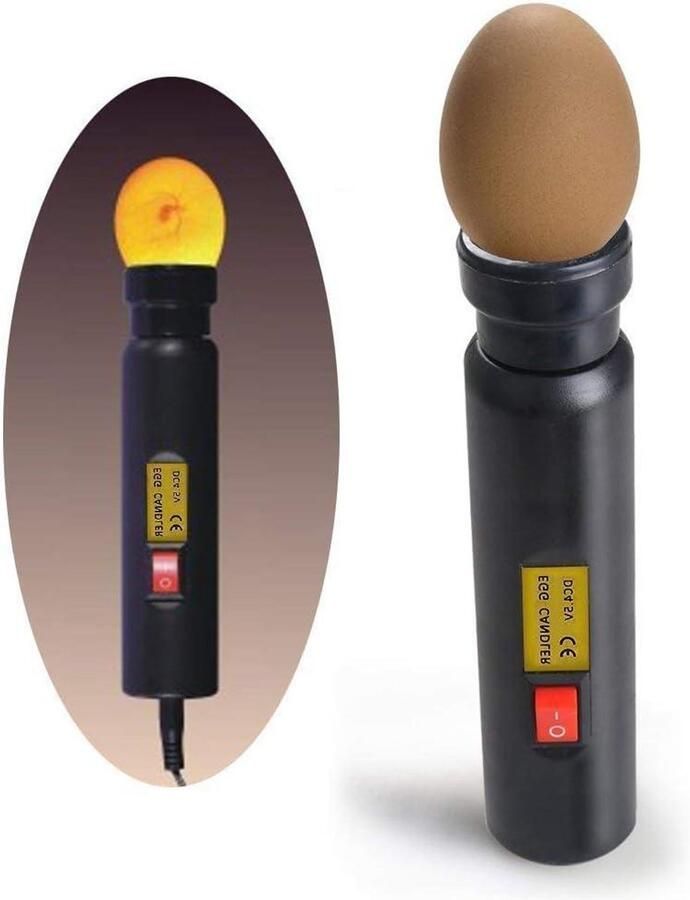 Eier Lamp Ei Candler Eieren Controleren Koud Licht 15 cm Wit