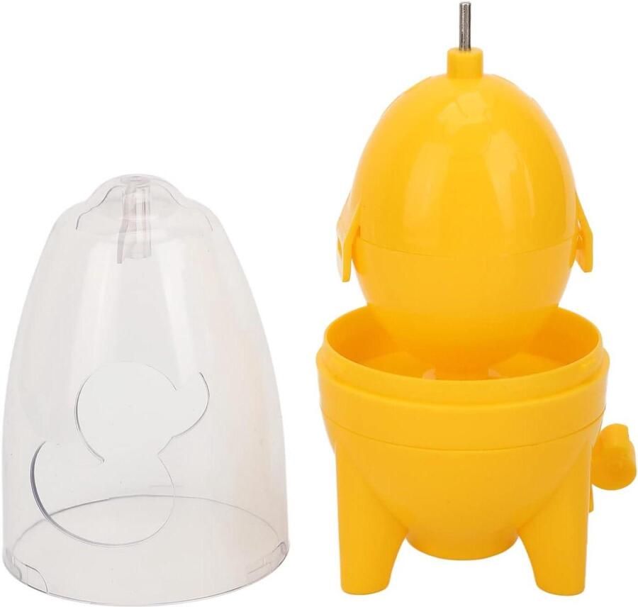 Eier Scrambler Gouden Ei Maker Ontbijt Maken Handmatige Touwtrekker 76 x 76 x 170 mm Geel