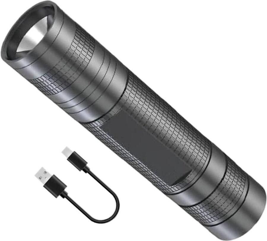 Eier Tester Kaarslamp Eieren Inspecteren Oplaadbare LED 8 x 3 x 3 cm Zwart