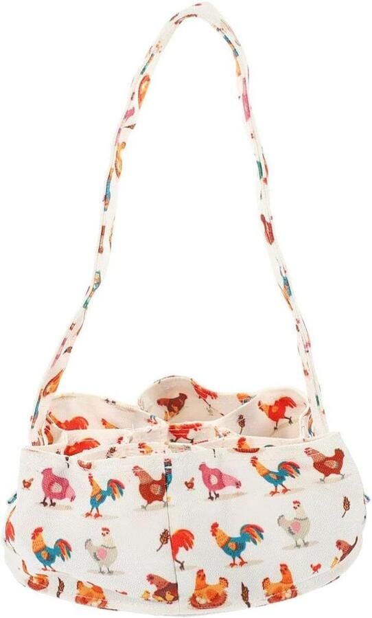 Eier Verzamelaar Opbergmand Eieren Opslag Crushbestendig Ontwerp 21 x 8 cm Canvas