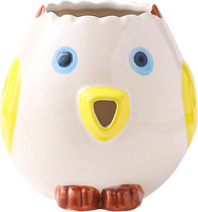 Eierdooier Scheider Keuken Gadget Bakken en Koken Keramische Kip Vorm 9.5 x 9.5 cm Meerdere Kleuren