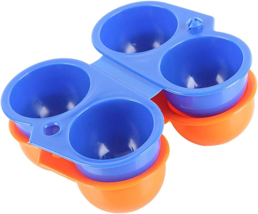 Eierdoos 2 Stuks Ei Houder Veilig Transport Speciaal Ontwerp 115 x 7 cm Meerkleurig