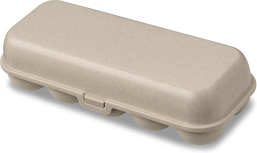 Eierdoos To Go voor 2 Eieren Compacte Eierhouder voor Onderweg