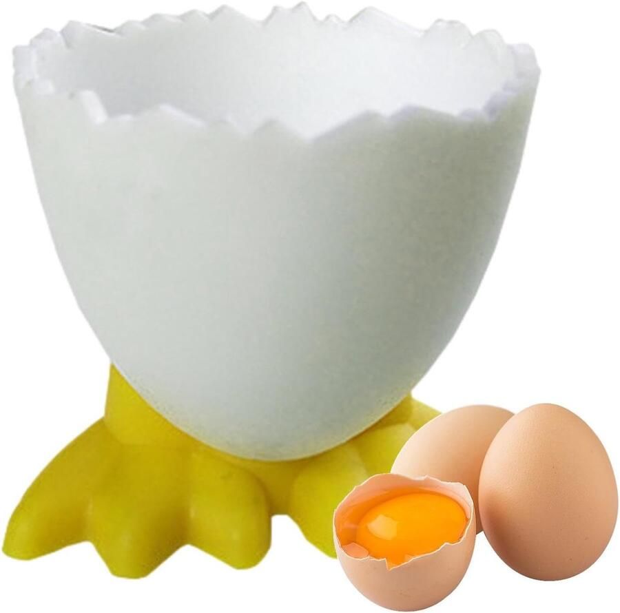 Eierdophouder Eierrekje Ontbijt Eieren Duurzaam PP Materiaal 5.5 x 4.5 cm