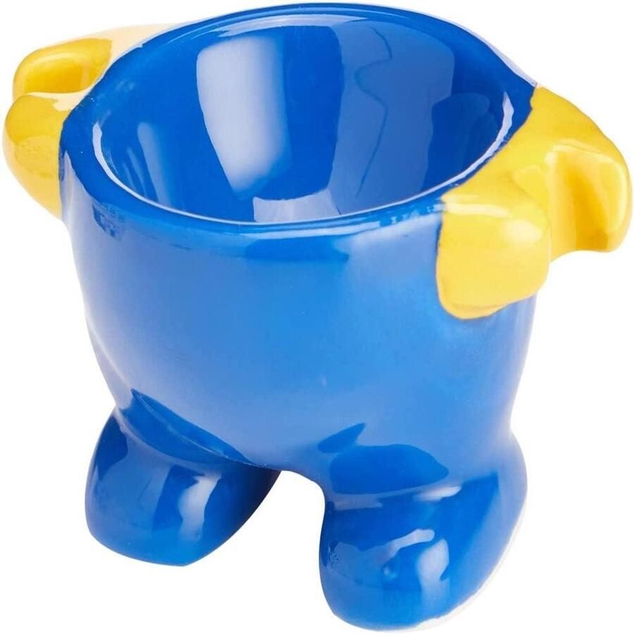 Eierdopje Keramiek Eierhouder Ontbijt Serveren Grappig Figuur Design 8 x 5 x 4 cm