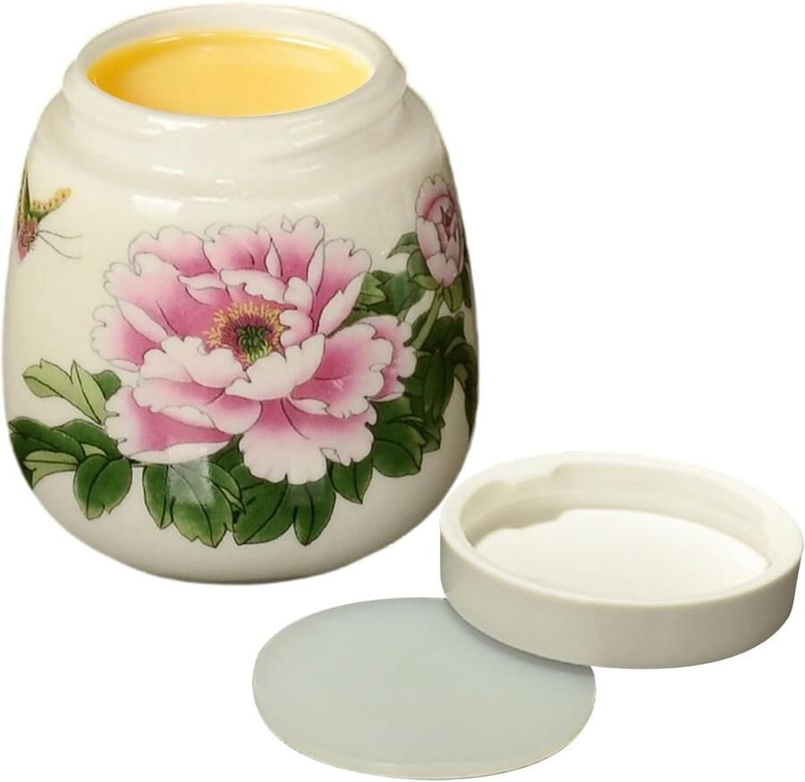 Eierdopjes met deksel Eierkoker keramiek Ontbijt stomen Gelijkmatige warmte 220ml inhoud Wit