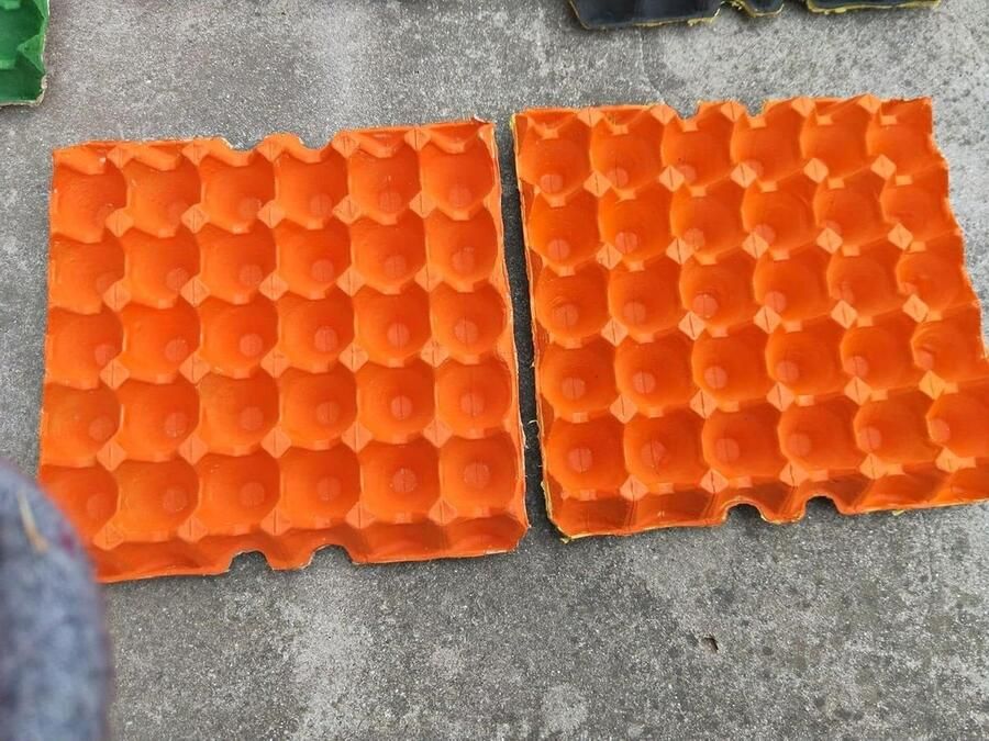 Eierdozen Karton Eierbakjes 30 stuks Eieren Opslag 100% Recyclable 30 eieren per doos Mix Kleur