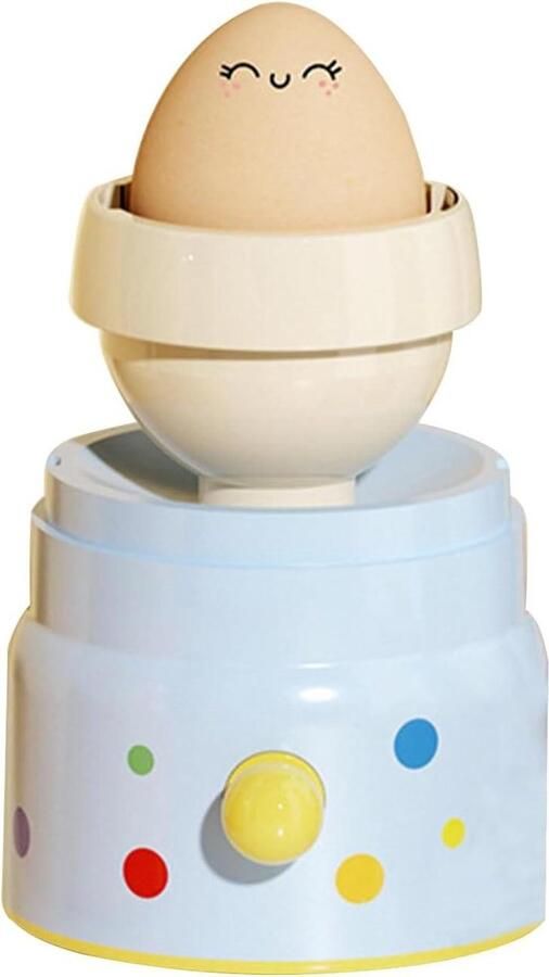 Eierklopper Keukenmixer Mengen Koken Mixen zonder schaalbreuk 15.5 x 8 cm Blauw