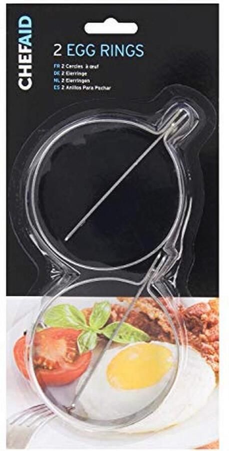 Eieren Bakring van Roestvrij Staal Handig voor Perfect Gekookte Eieren - Foto 3