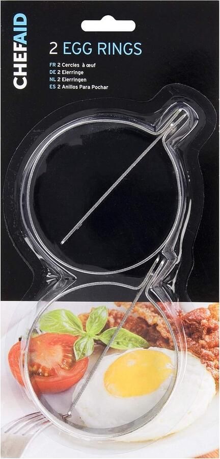 Eieren Bakring van Roestvrij Staal Handig voor Perfect Gekookte Eieren - Foto 2