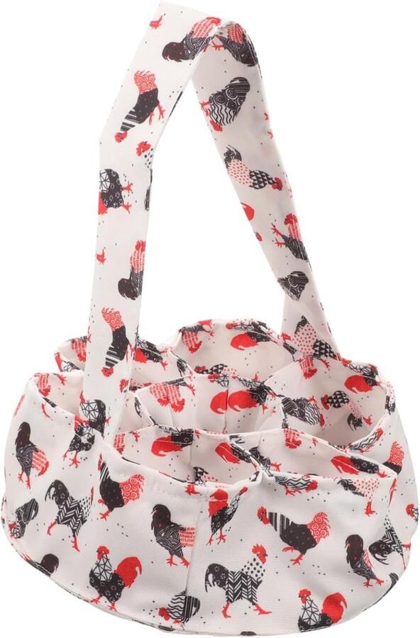 Eieren Verzamelmand Opvangzak Ei Verse Eieren Verzamelen Draagbaar & Praktisch 21x21x7.5cm Zoals Afgebeeld