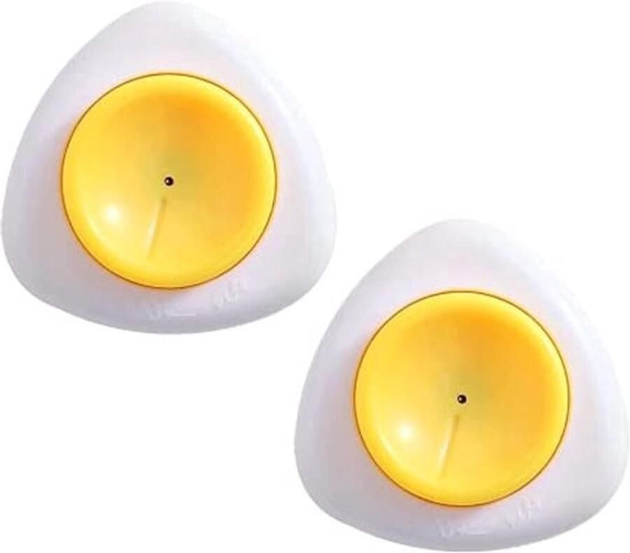 Eierenprikker met Magnetische Basis en Veiligheidslock 2 Stuks Eenvoudige Eierschiller Keuken Gadget