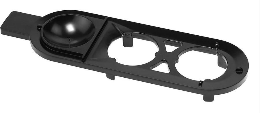 Eierhouder Accessoire Eieren Koken Specifiek Model 20x6x3 cm Zwart