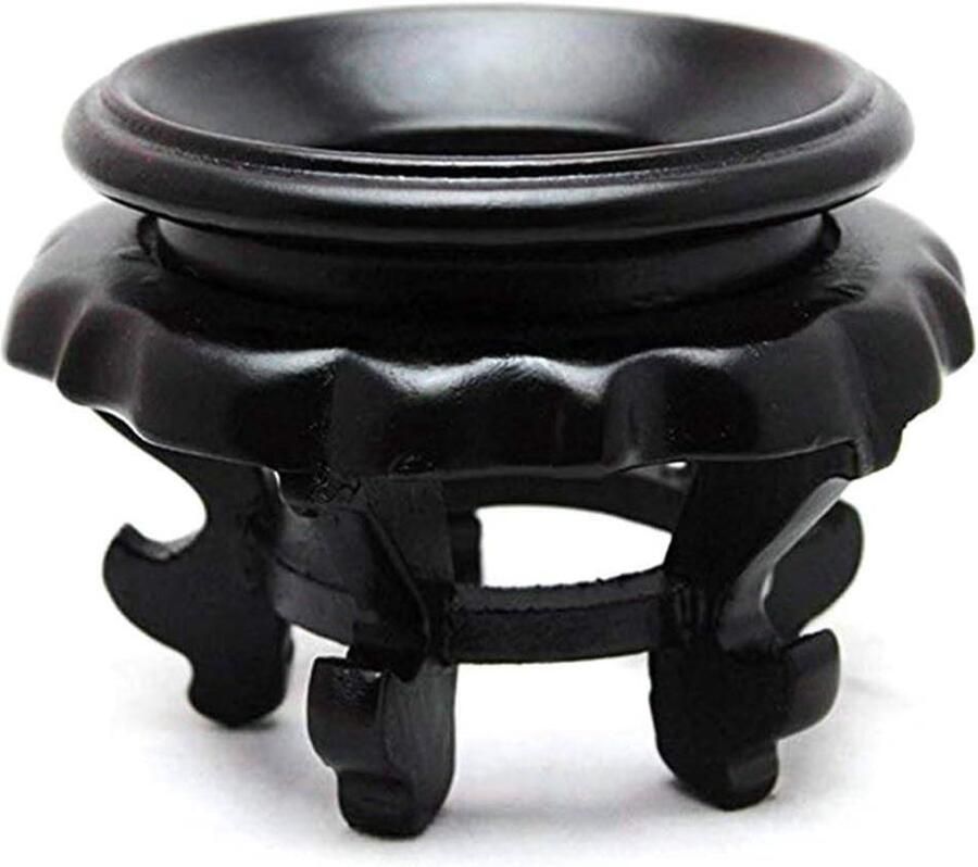 Eierhouder Basis standaard Decoratief object Voor struisvogeleieren 10 cm breed Zwart - Foto 2