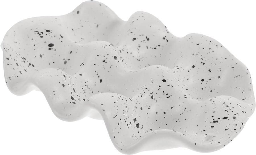 Eierhouder Eierplateau Keuken Organiseren Keramisch Materiaal 17.5 cm Zoals Getoond