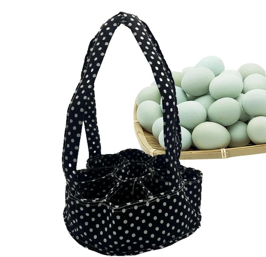 Eierhouder Mandje Ei Opslag Eieren Verzamelen 7 Handige Zakken 5x28x5 cm Uniek
