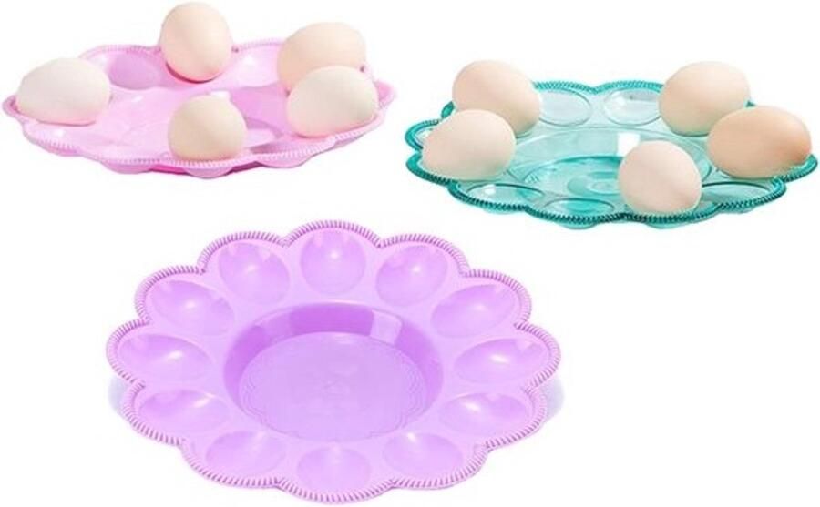 Eierhouder Opbergrek Keuken Organiseren Decoratief Serveerbord 25 x 6 cm Uniek