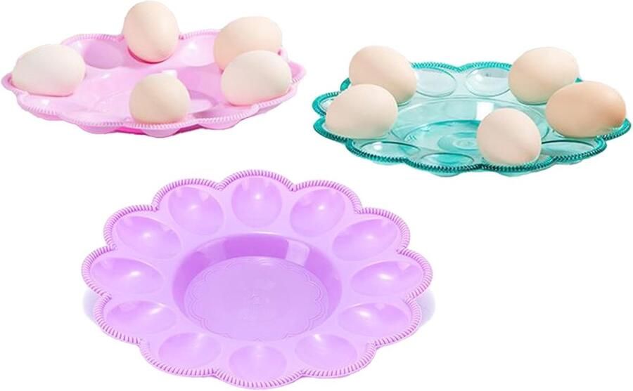 Eierhouder Opbergrek Keuken Organiseren Decoratief Serveerbord 25 x 6 cm Uniek