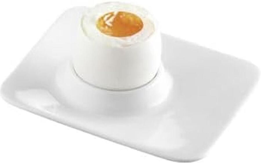 Eierhouder Porseleinen Houder Ontbijt Serveren Magnetron Geschikt 12 x 10 cm