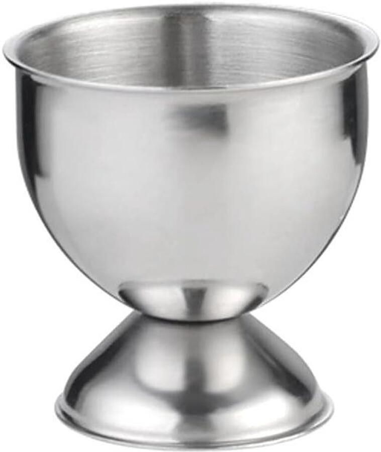 Eierhouder Roestvrijstaal Eierdopje Mok Ontbijt Presenteren Hittebestendig Corrosiebestendig 40-50ml Zilver Goud