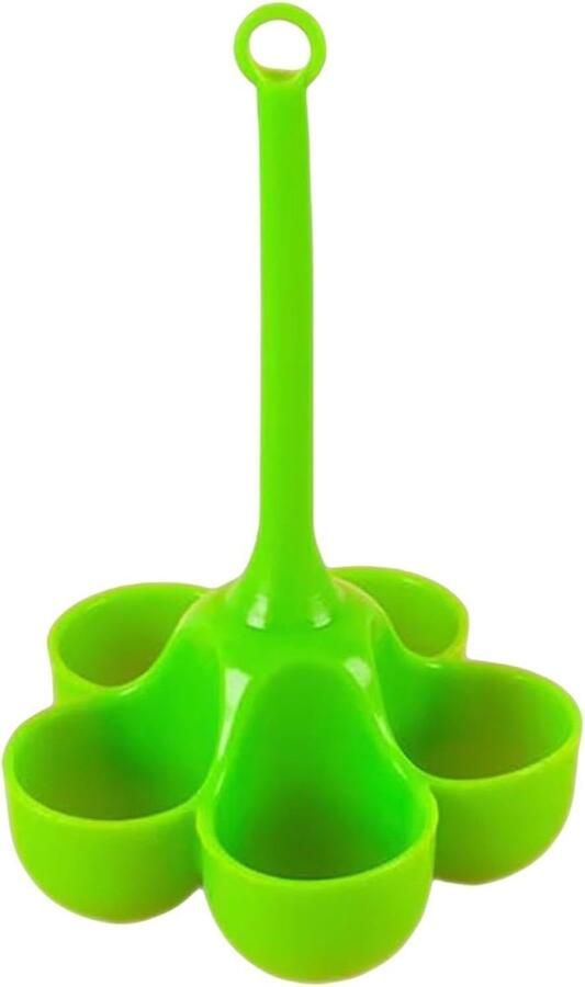 Eierhouder Stoombakje Eieren Koken Hittebestendig Siliconen 12x12x20 cm