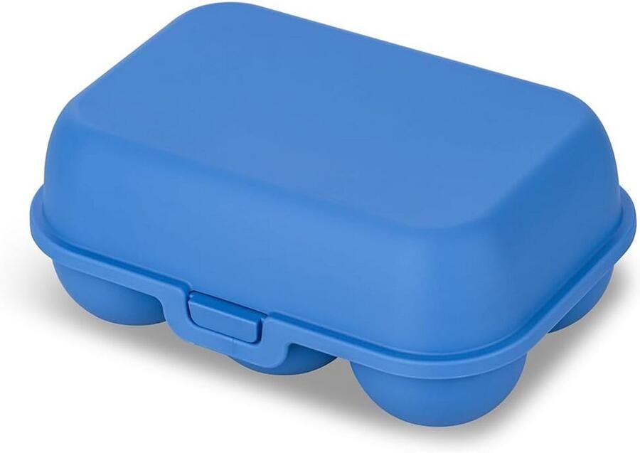 Eierhouder voor 6 Eieren Stapelbare & Herbruikbare Transportbox voor Eieren
