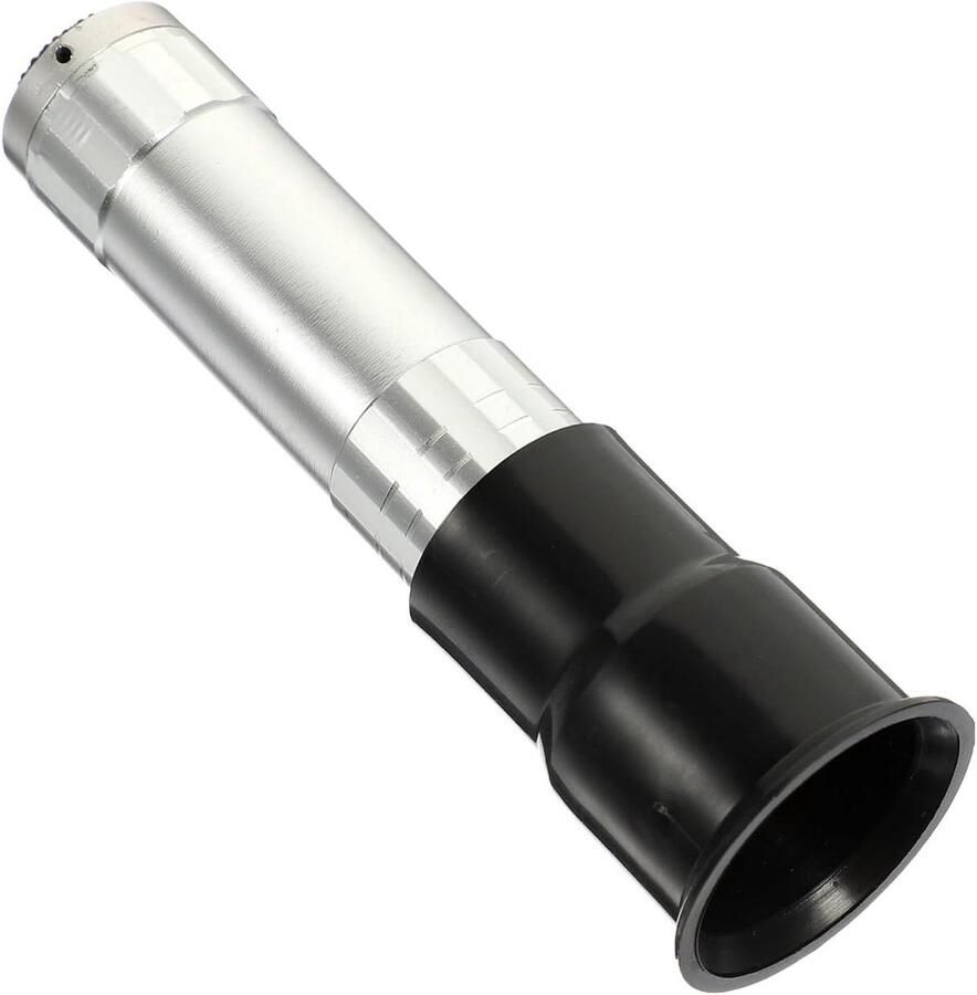 Eierkaarslamp Eier tester Incubator lamp Eieren controleren Hoge intensiteit LED 12 cm Zilver
