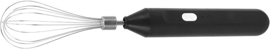 Eierklopper Draadloze Handmixer 3 Snelheden voor Thuis Bakken (Zwart)