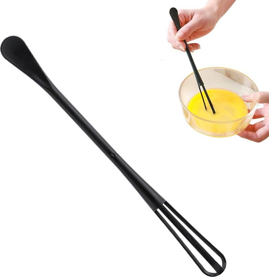 Eierklopper handmixer 2-in-1 slagroomklopper draagbare mixer multifunctionele eierklopper