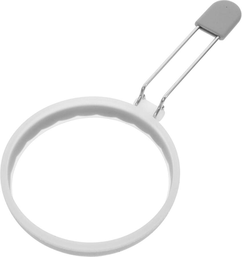 Eierkoekers Ring Keuken Gadget Ontbijt Maken Creatief Ontwerp 10 cm Grijs