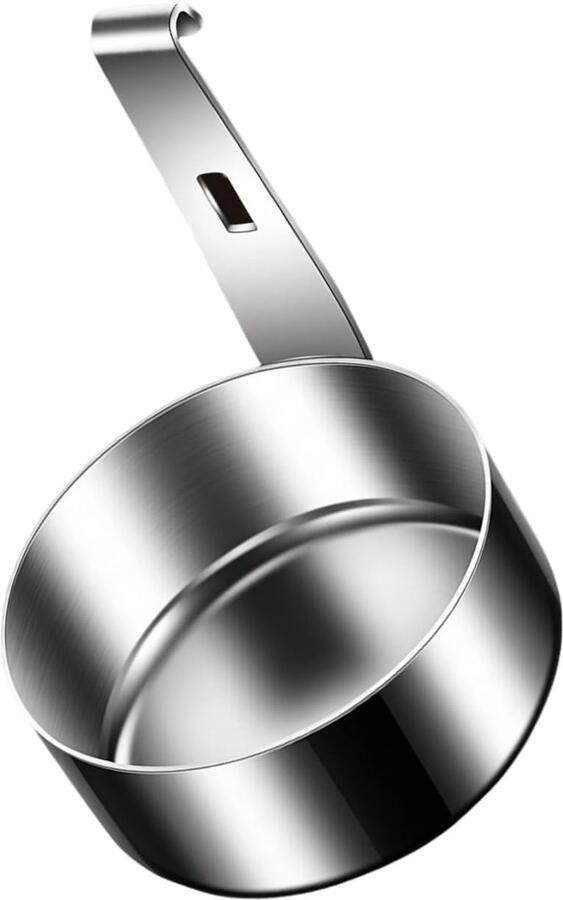 Eierkoker 1 eieren Eierstoompan eipocheerders Eiervorm keukengereedschap eipocheerder pan Geschikt voor hard en middelhard gekookte eieren Zilver Cirkel