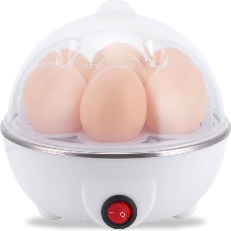 Eierkoker Boiler Snelle Stroper 350W Voedsel Groenten Stoomboot-Harde-Medium-Zacht Gekookte Eieren Commerciële-Chefs Choice Eivoer