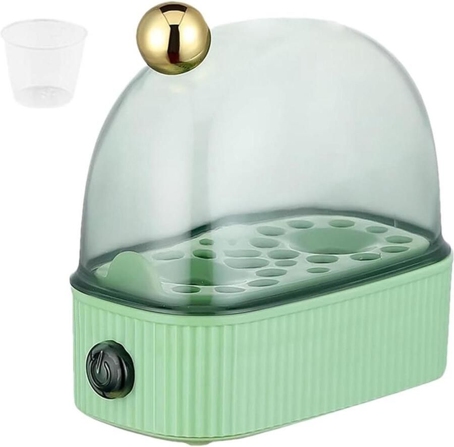 Eierkoker Eierapparaat Koken Snel Eieren Bereiden Met Timer-Off Functie 145 x 125 x 75 cm Wit