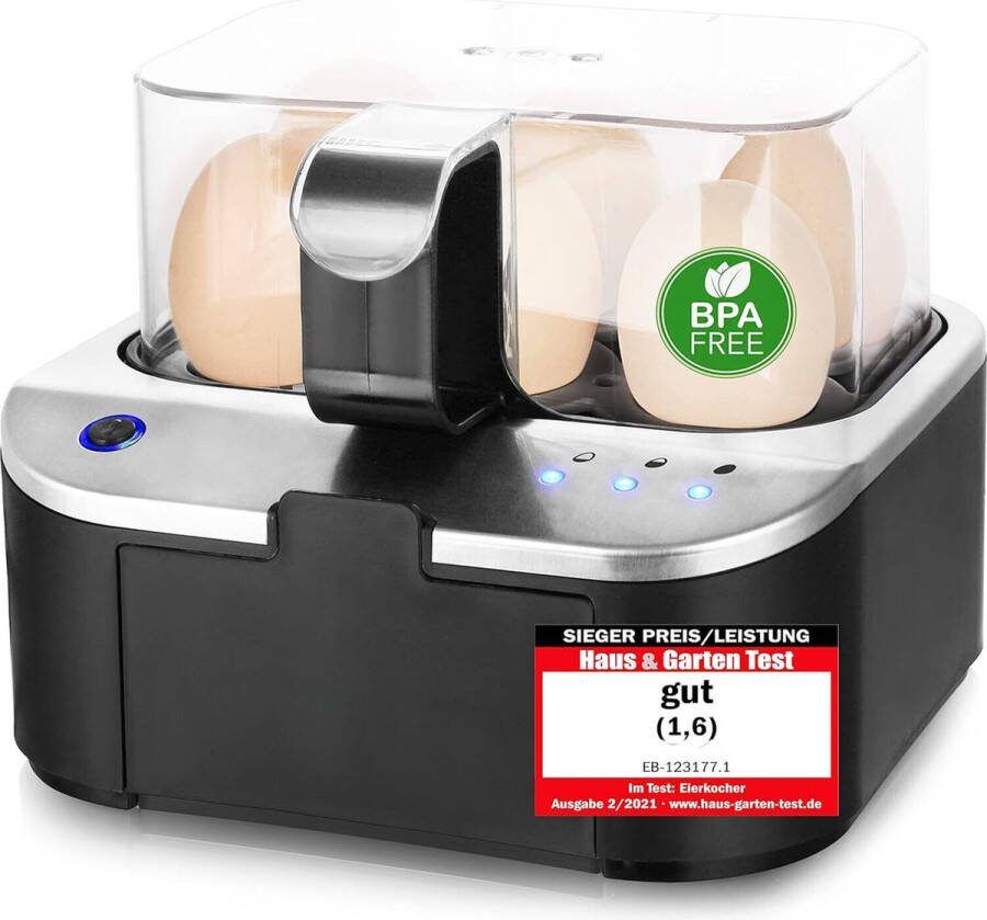 Eierkoker Electrisch Eierkoker Zacht tot Hardgekookt Keukengerei Eierkokers Must Have Voor In De Keuken!