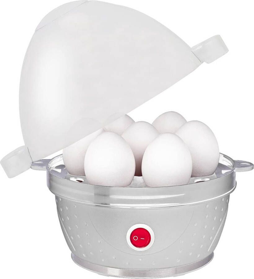 Eierkoker Electrisch – Eierwekker Geschikt Voor 1 tot 7 Eieren – Eierkokers Met Maatbeker Inclusief eierprikker