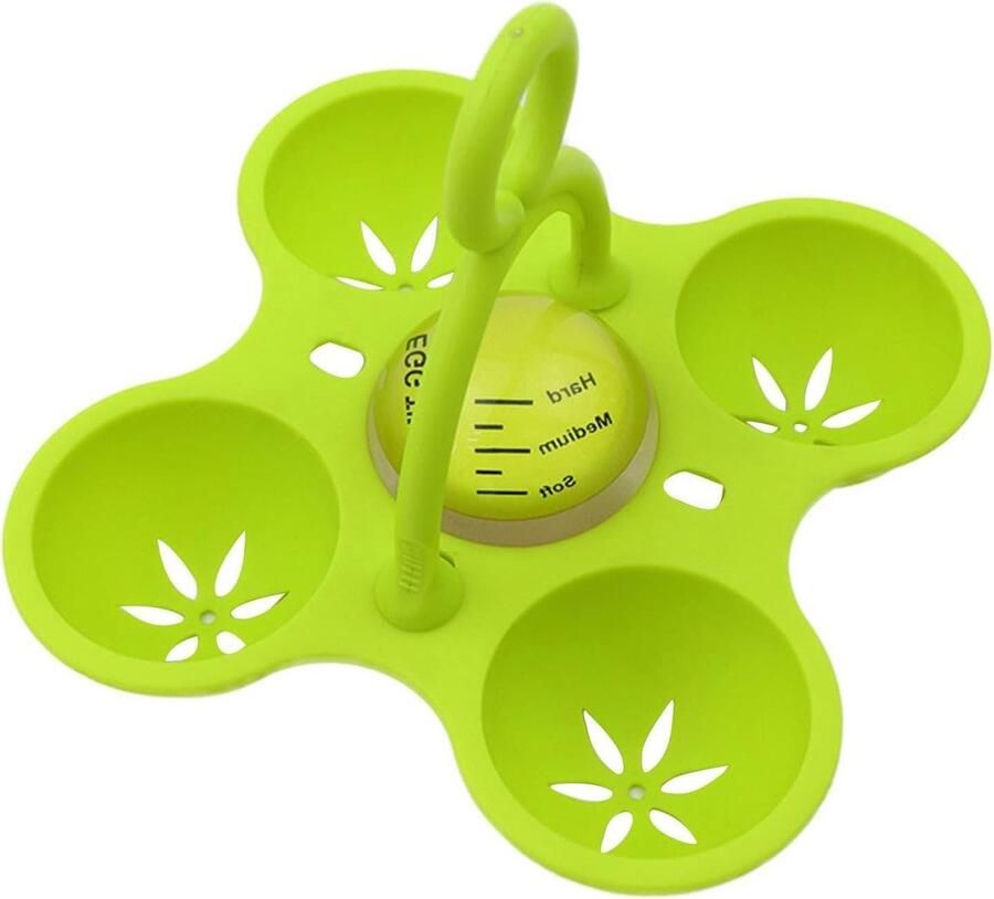 Eierkoker Houder Eierketel Siliconen Eieren Koken Kleurverandering Voortgang 14 cm Niet gespecificeerd
