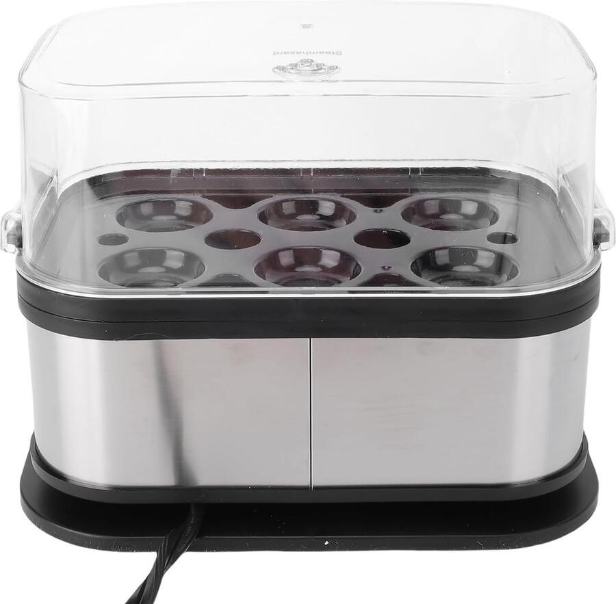 Eierkoker Keukenapparaat Ontbijt Maken Automatische Uitschakeling 6 Eieren Capaciteit