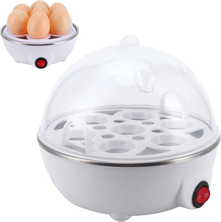 Eierkoker Keukenapparaat Stoom Snel Eieren Koken Multifunctioneel Mini Fornuis Compact Formaat Meerdere kleuren