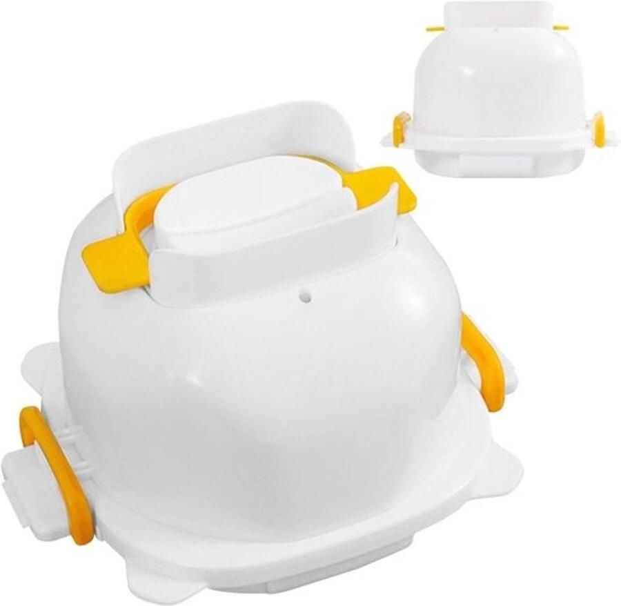 Eierkoker Magnetron Eierkoker Pod Snel Eieren Koken Met Eiersnijder 4 Eieren Meerkleurig