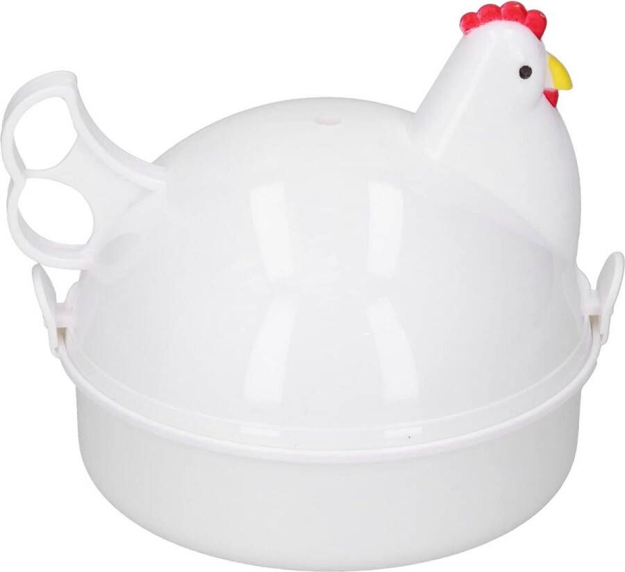 Eierkoker met modieus en interessant vormontwerp Hittebestendige magnetron Eistroper Thuiskeuken alleen